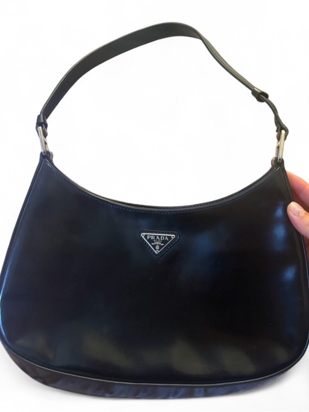 Authentic Prada Cleo patent leather shoulder bag - Picture 3 of 3